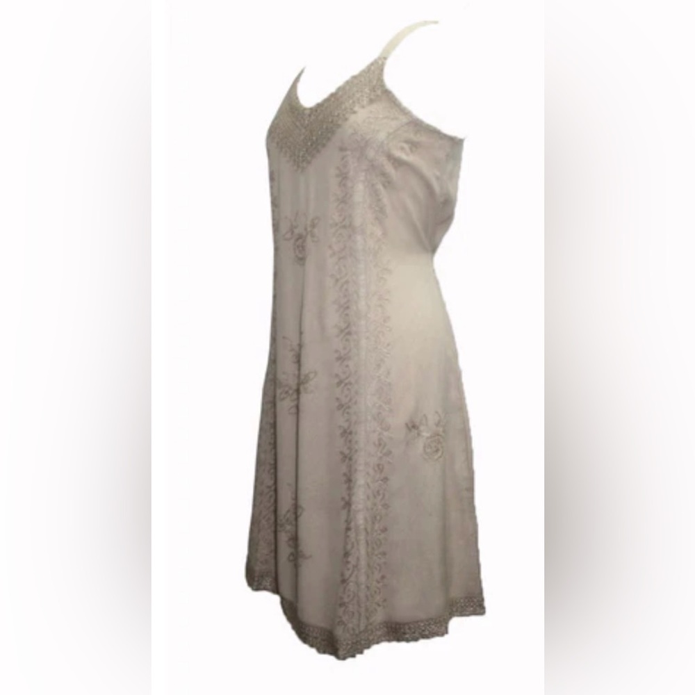 Indian Tropical Fashion V-Neck Sun Dress